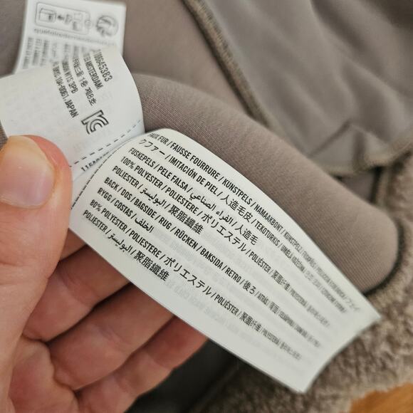 Abercrombie YPB Neowarm Full Zip Sherpa Hooded  Jacket Womens Size XL - Picture 5 of 8